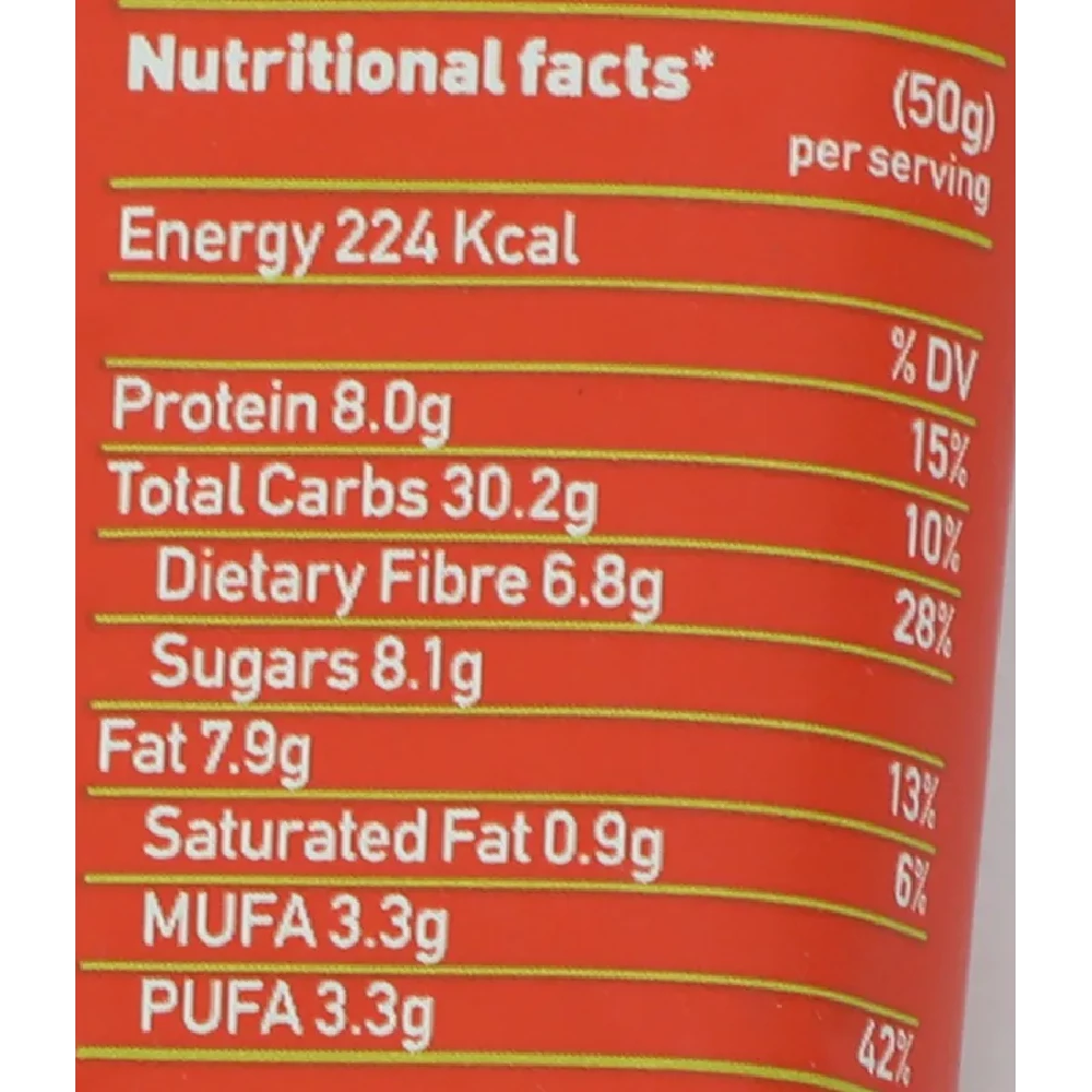 Yoga Bar Breakfast Protein Bar - Apple Cinnamon, Healthy Snack, Rich In Protein & Fibre, 50 g-4.webp